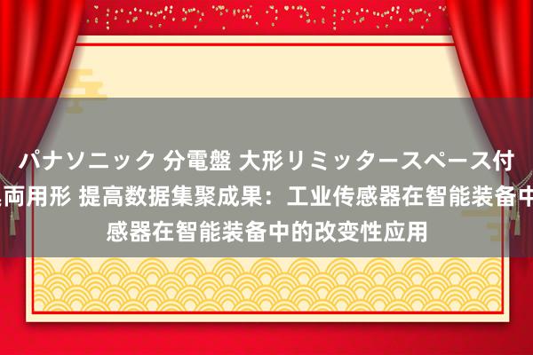 パナソニック 分電盤 大形リミッタースペース付 露出・半埋込両用形 提高数据集聚成果：工业传感器在智能装备中的改变性应用